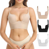 Backless Bra for Women | Invisible Strapless Bra | Seamless Fit