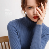 Women’s Turtleneck Sweater in Classic Knit Style | Elegant Ladies Jumper