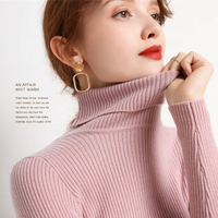 Women’s Turtleneck Sweater in Classic Knit Style | Elegant Ladies Jumper