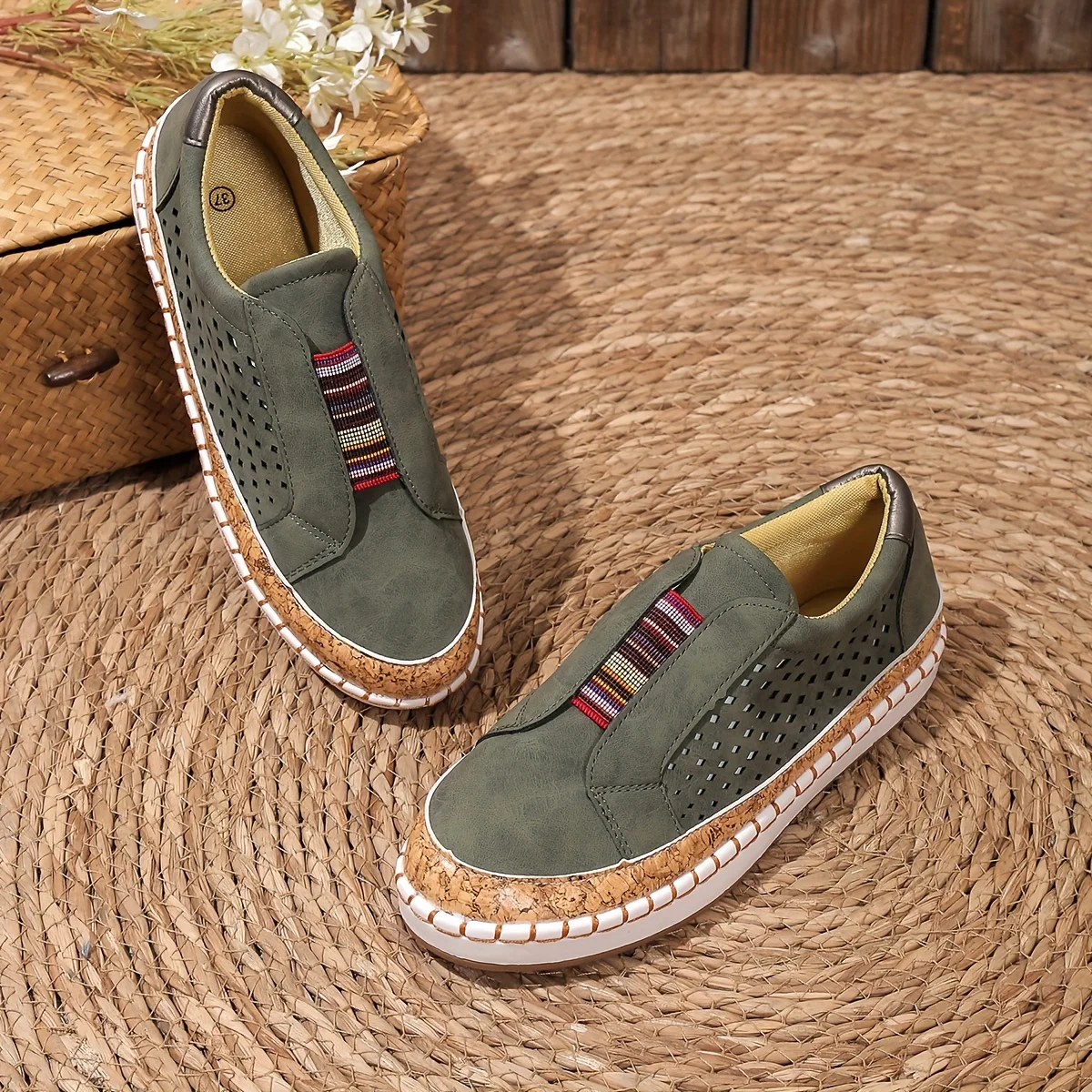 Orthopedic Slip-On Shoes | Wide Fit | Comfortable Shoes for Women