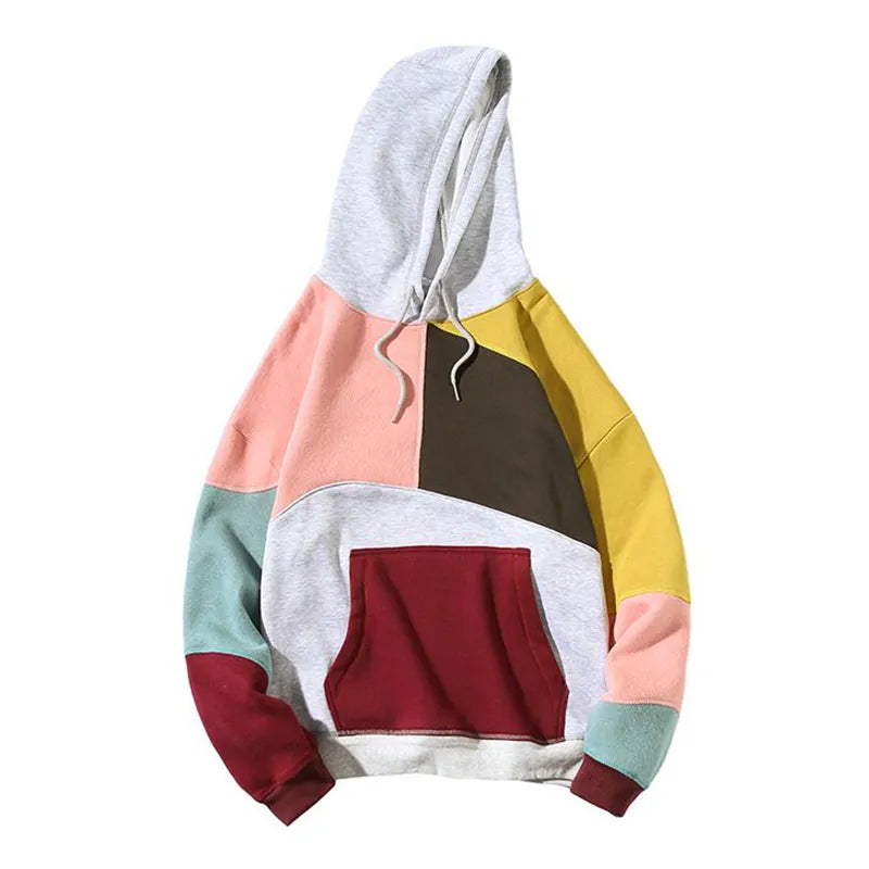 Colour Block Hoodie | Casual Streetwear | Relaxed Fit