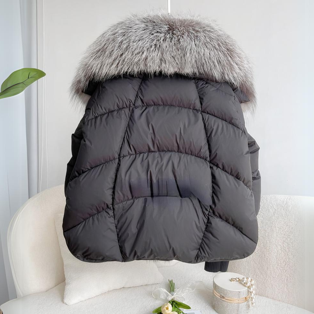 Women’s Puffer Jacket with Faux Fur Collar | Winter Warmth | Outdoor Style