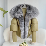 Women’s Puffer Jacket with Faux Fur Collar | Winter Warmth | Outdoor Style