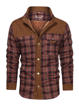 Men’s Lumber Jacket with Fur Lining in Winter Style | Warm Casual Coat
