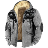 Men’s Casual Winter Jacket with Hood | Warm Padded Coat for Cold Weather