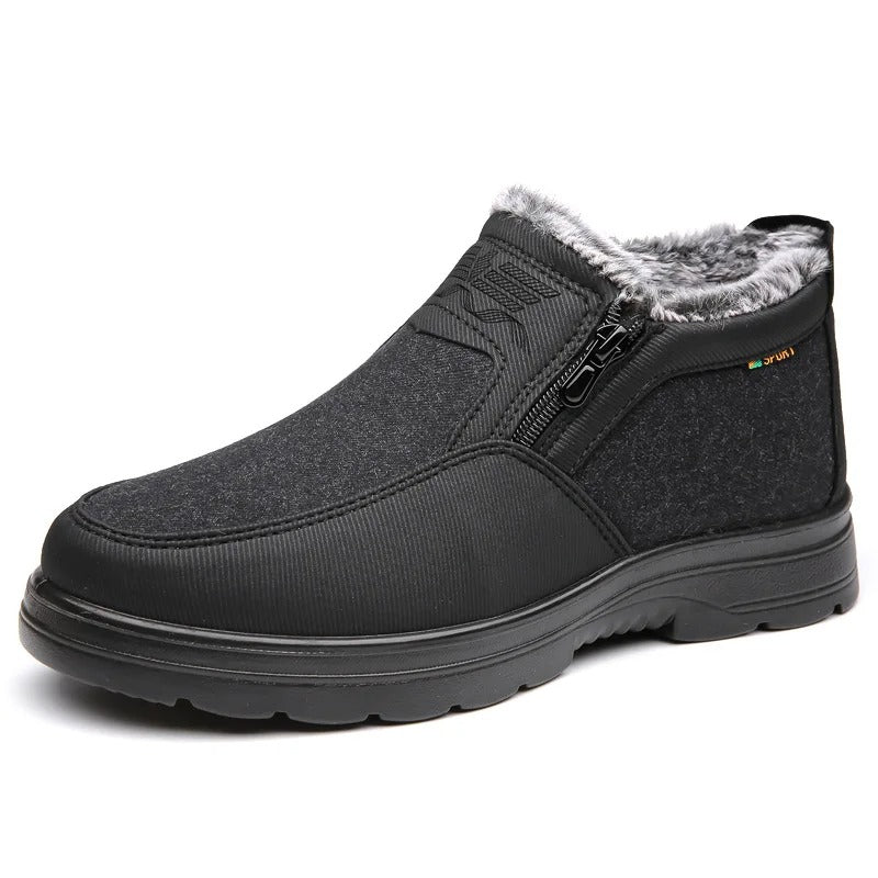 Men’s Winter Shoes with Fleece Lining | Warm Waterproof Boots for Cold Weather