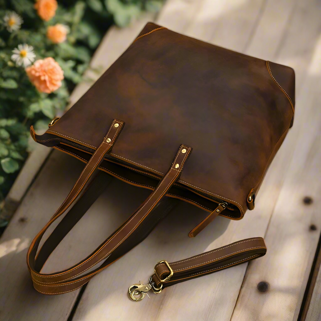 Crossbody Tote Bag | Unisex Design | Everyday Use | Spacious Interior
