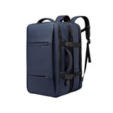 Expandable Travel Backpack | Waterproof PVC Material | USB Charging Port | Carry-On Friendly