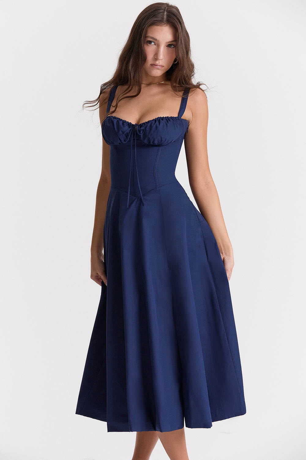 Women’s Floral Bustier Dress in Fitted Summer Style | Elegant Occasion Dress
