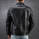 Unisex Classic Leather Jacket | Tailored Fit | Timeless Outerwear