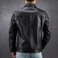 Unisex Classic Leather Jacket | Tailored Fit | Timeless Outerwear