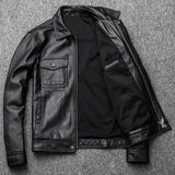Unisex Classic Leather Jacket | Tailored Fit | Timeless Outerwear