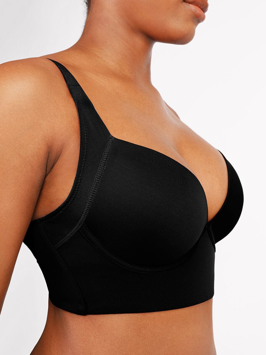 Wholesale Underwire Push-Up Sculpting Uplift Hide Back Fat Full Coverage Bra