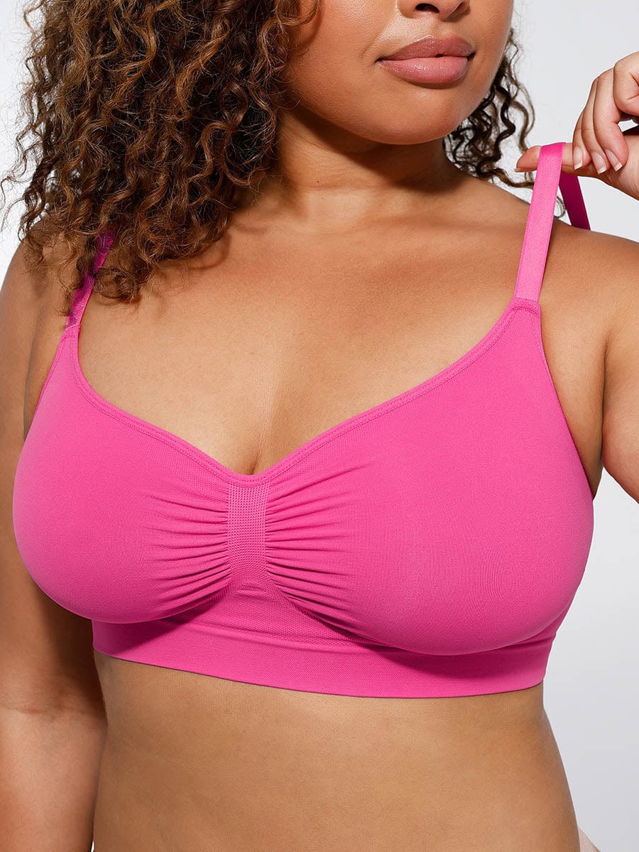 Wholesale Wireless Supportive Shaping Bra with Adjustable Straps