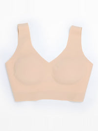 Wholesale Fitted V-Neck Seamless Bra Tank Top