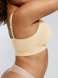 Wholesale Wireless Supportive Shaping Bra with Adjustable Straps