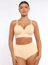 Wholesale Seamless Wireless Bust Support Shapewear Bra