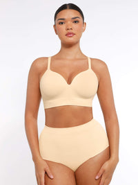 Wholesale Seamless Wireless Bust Support Shapewear Bra