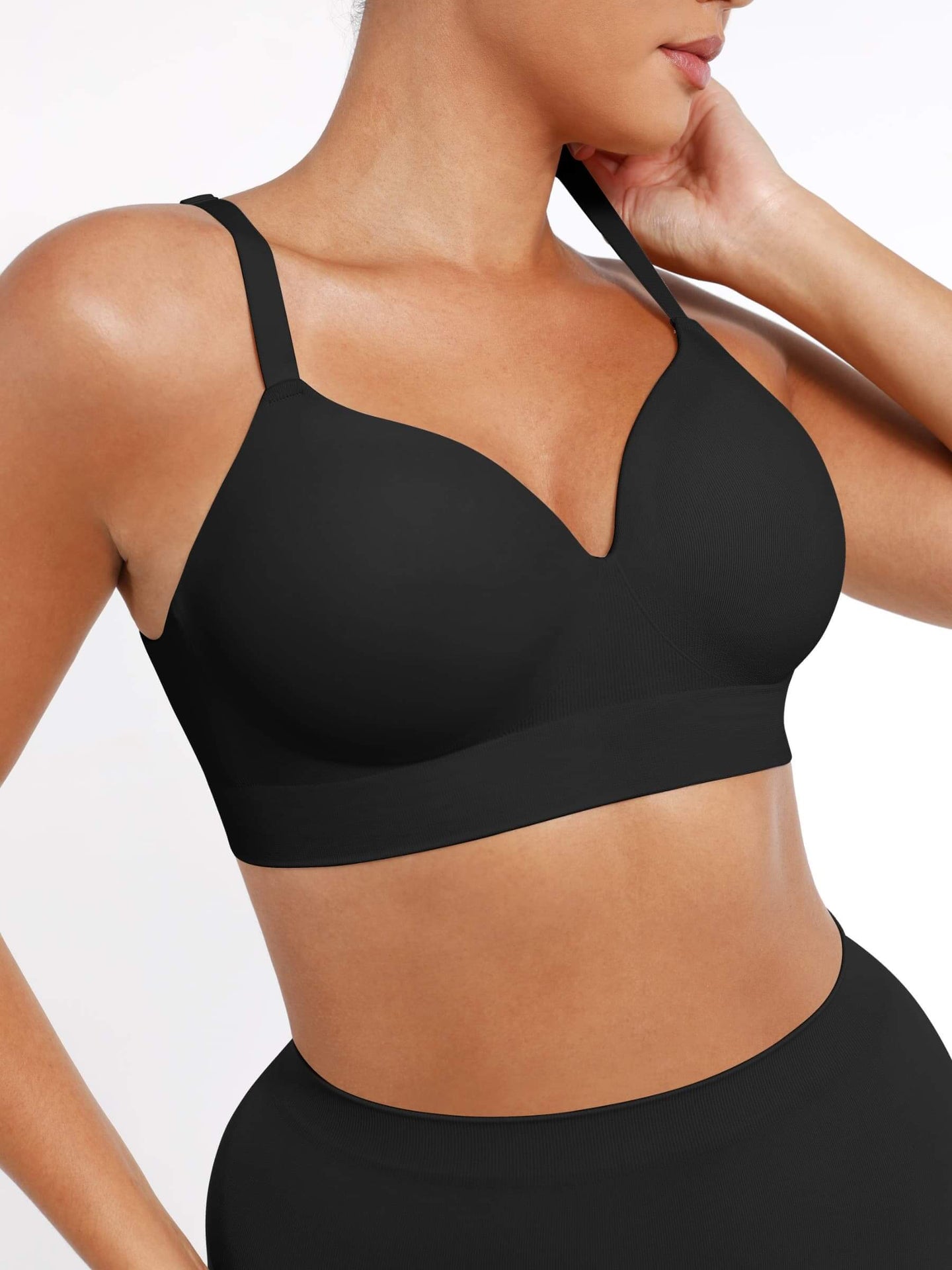 Wholesale Seamless Wireless Bust Support Shapewear Bra