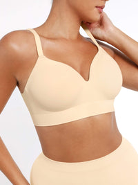 Wholesale Seamless Wireless Bust Support Shapewear Bra