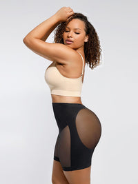 Wholesale Tummy Slimming Low Waist Fitted Mesh Body Butt Lifter