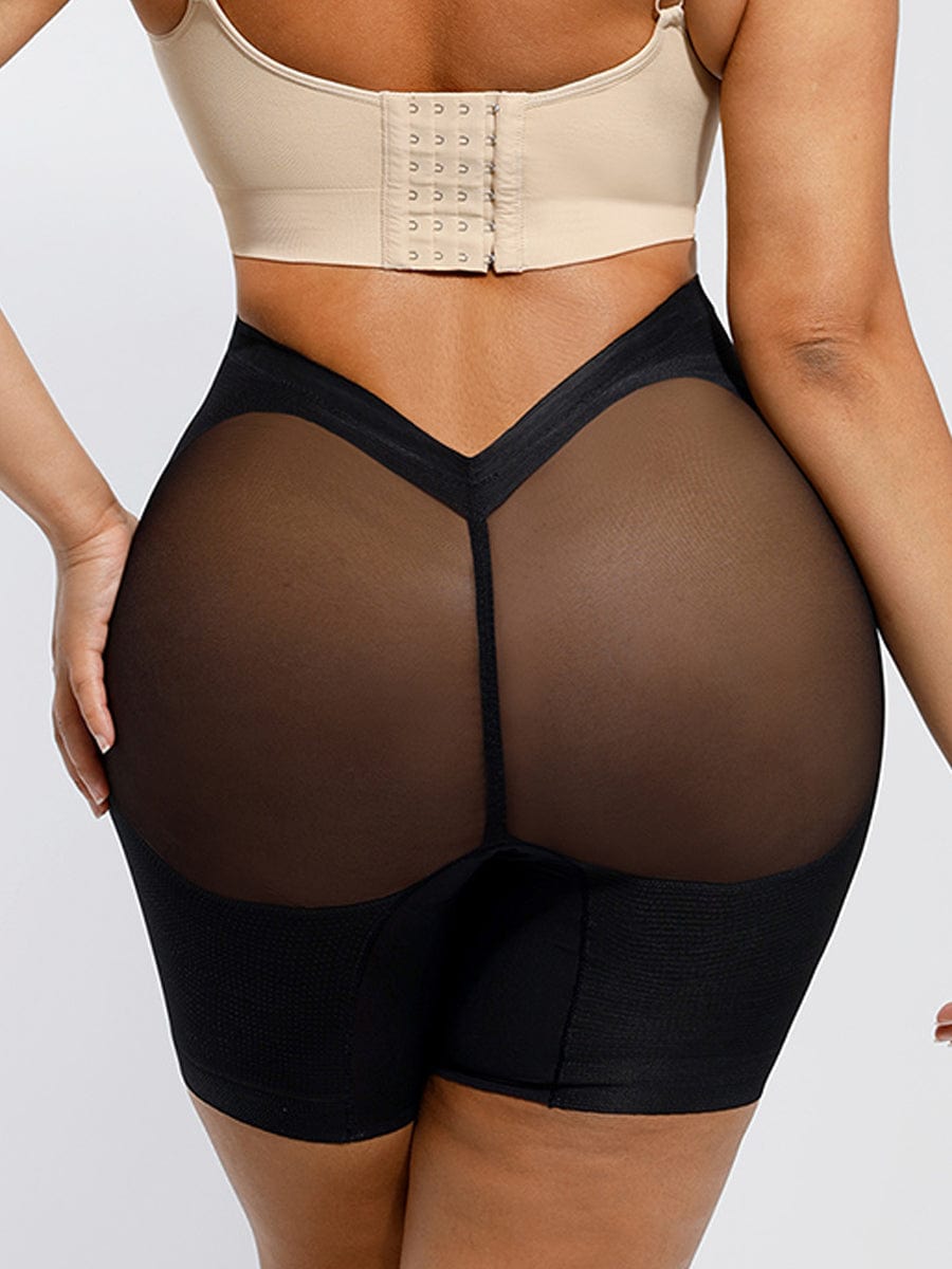 Wholesale Tummy Slimming Low Waist Fitted Mesh Body Butt Lifter