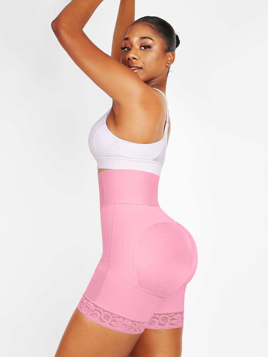 Wholesale 3-bones Triple-breasted High-waisted Elastic Body Butt Lifter