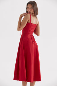 Women’s Floral Bustier Dress in Fitted Summer Style | Elegant Occasion Dress