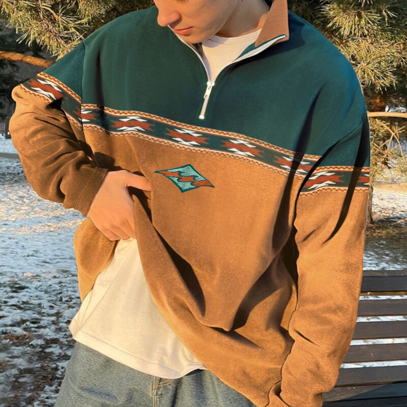Men’s Knit Sweater in Lightweight Relaxed Fit | Casual Everyday Winter Jumper