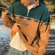 Men’s Knit Sweater in Lightweight Relaxed Fit | Casual Everyday Winter Jumper