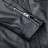 Unisex Classic Leather Jacket | Tailored Fit | Timeless Outerwear
