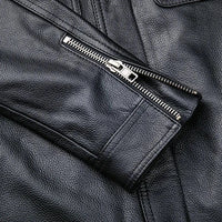Unisex Classic Leather Jacket | Tailored Fit | Timeless Outerwear