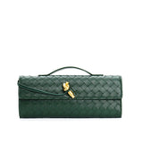 Marcelle | Woven Leather Clutch Bag | Crossbody & Shoulder Option