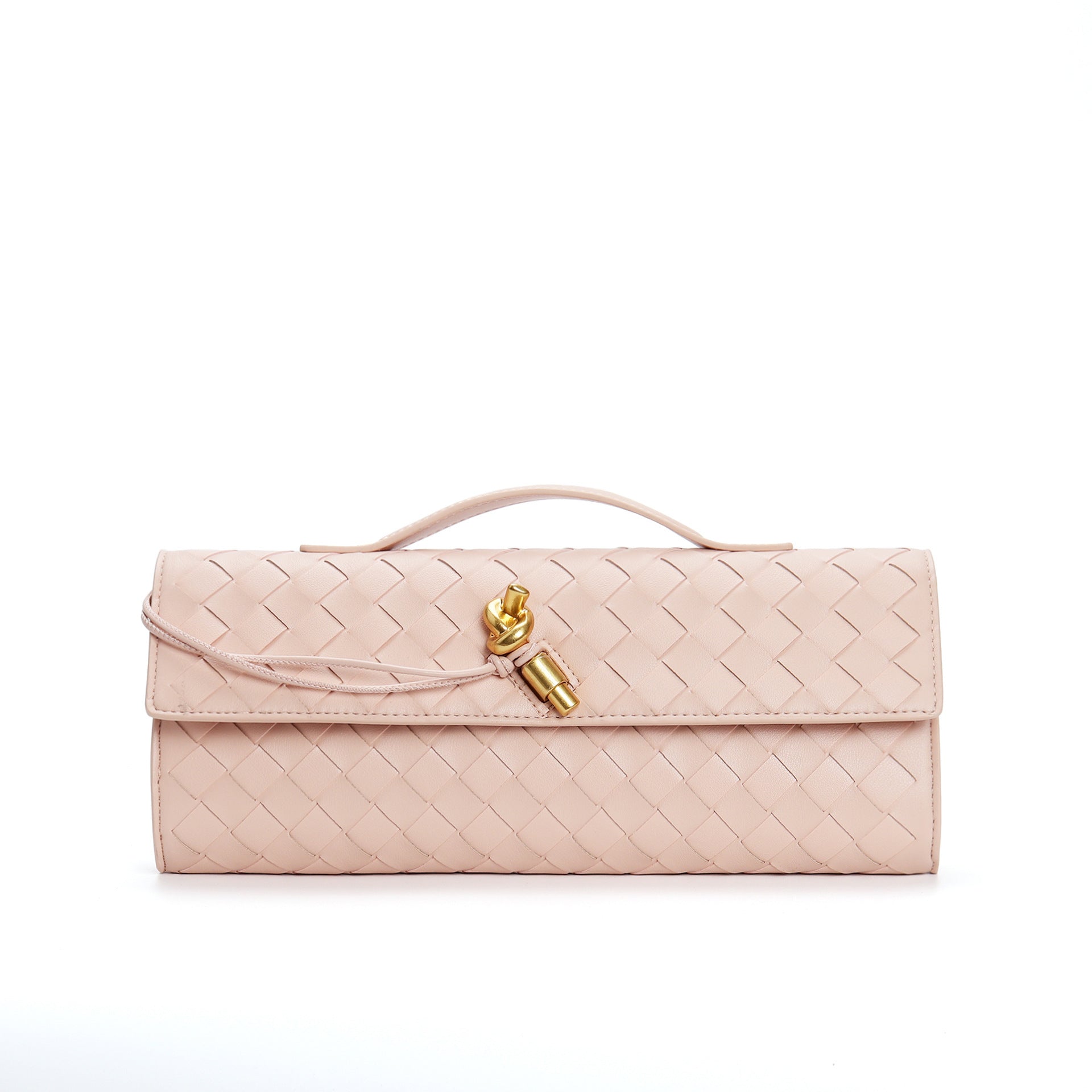 Marcelle | Woven Leather Clutch Bag | Crossbody & Shoulder Option