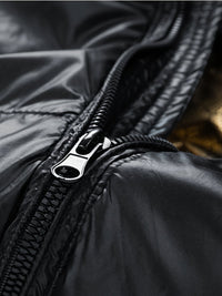 Men’s Puffer Jacket in Loose Fit Style | Warm Winter Coat
