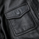 Unisex Classic Leather Jacket | Tailored Fit | Timeless Outerwear
