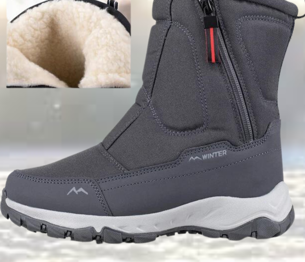 Unisex Waterproof Winter Boots | Insulated Non Slip Walking Shoes