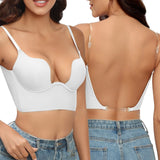 Backless Bra for Women | Invisible Strapless Bra | Seamless Fit