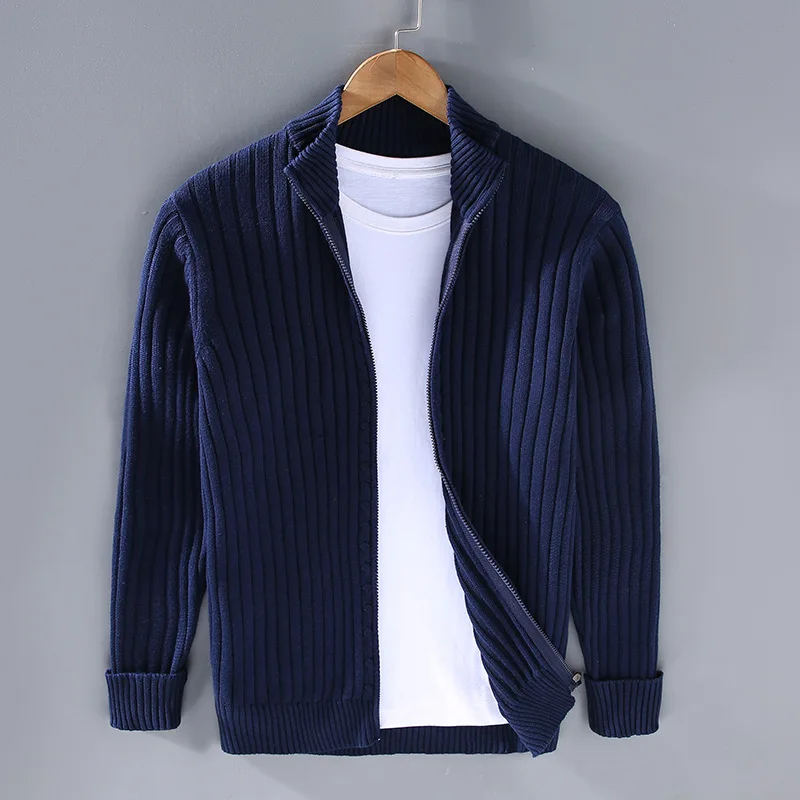 Men’s Classic Cardigan Sweater | Everyday Knitwear for Layering