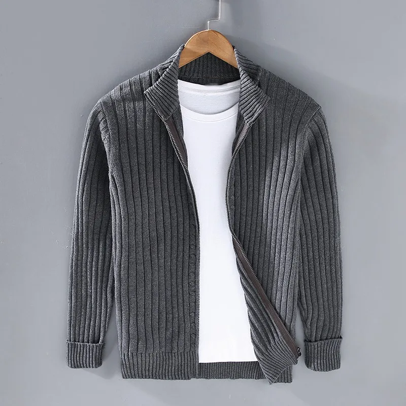 Men’s Classic Cardigan Sweater | Everyday Knitwear for Layering