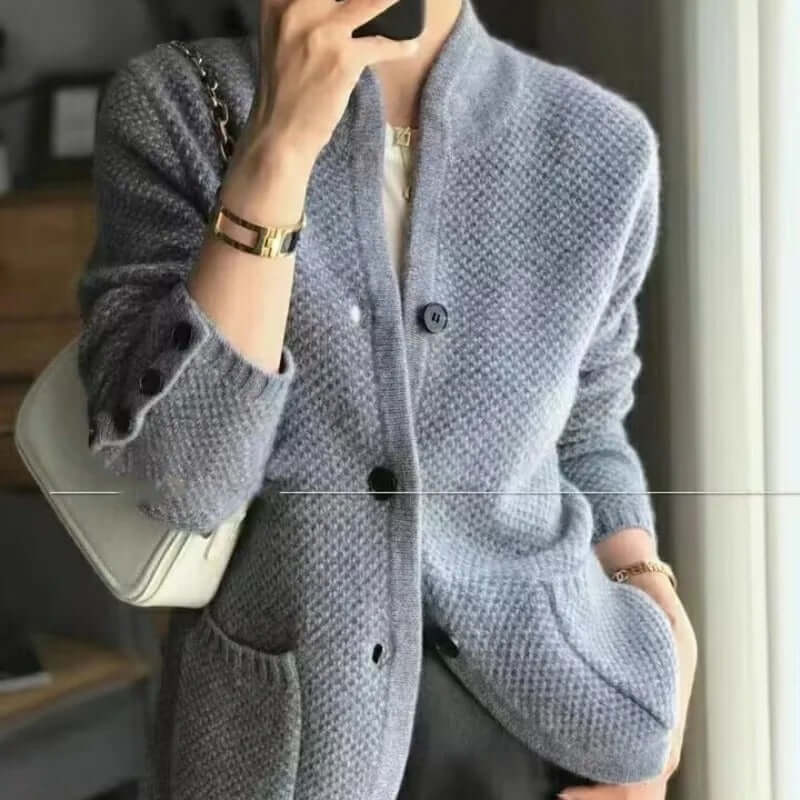 Women's Sweater Jacket | Elegant Winter Layer | Superior Warmth
