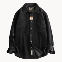 Men’s Corduroy Overshirt | Casual Layer | Button-Up Design | Autumn Essential