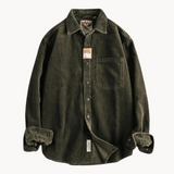 Men’s Corduroy Overshirt | Casual Layer | Button-Up Design | Autumn Essential