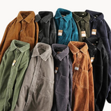 Men’s Corduroy Overshirt | Casual Layer | Button-Up Design | Autumn Essential