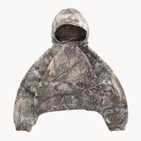 Oversized Camouflage Hoodie | Relaxed Fit | Outdoor Streetwear | Unisex Design