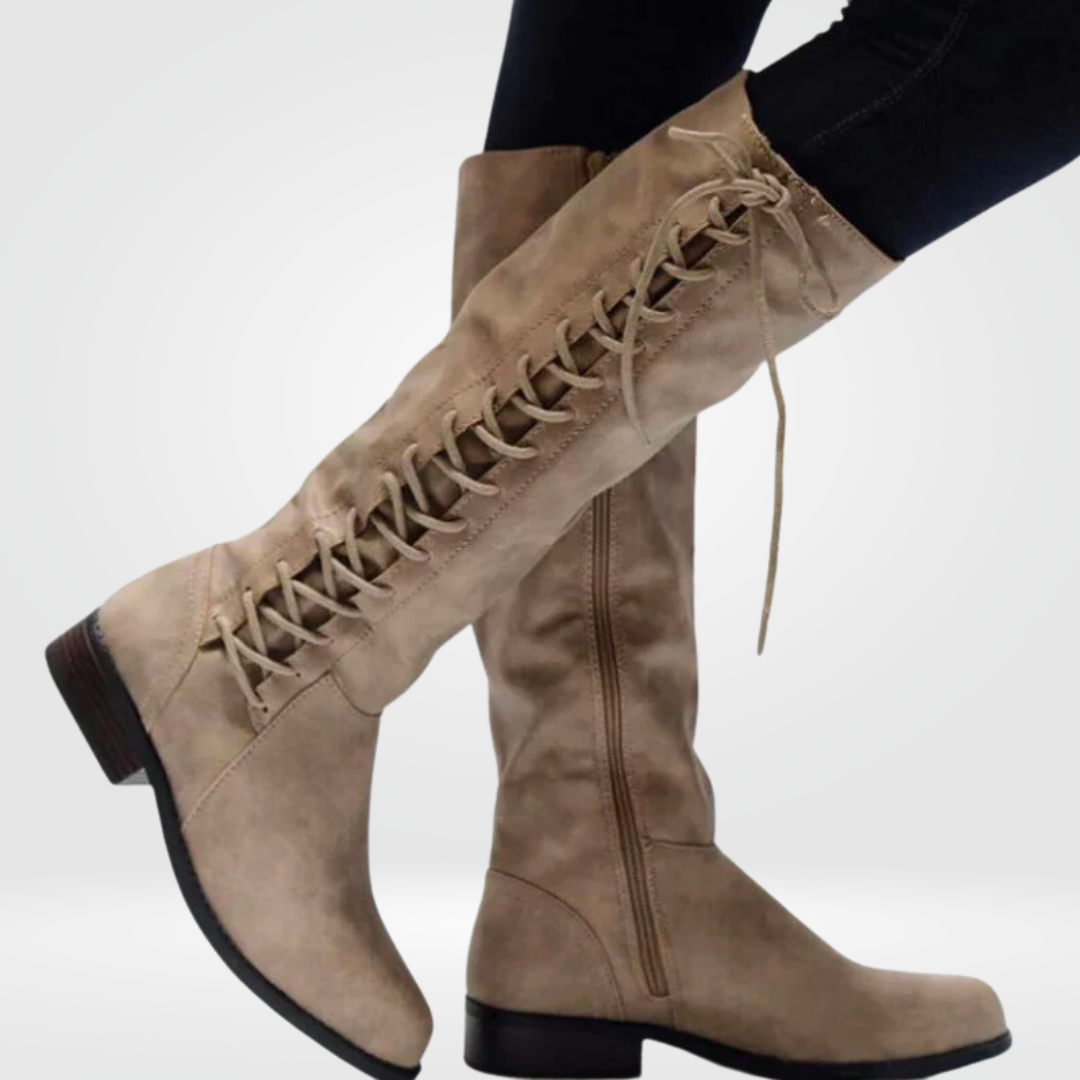 Women’s High Knee Boots in Sleek Elegant Fit | Stylish Winter Ladies Footwear
