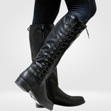 Women’s High Knee Boots in Sleek Elegant Fit | Stylish Winter Ladies Footwear