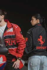 Women’s Motorsport Jacket in Racing Style | Lightweight Bomber Jacket Women