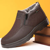 Men’s Winter Shoes with Fleece Lining | Warm Waterproof Boots for Cold Weather