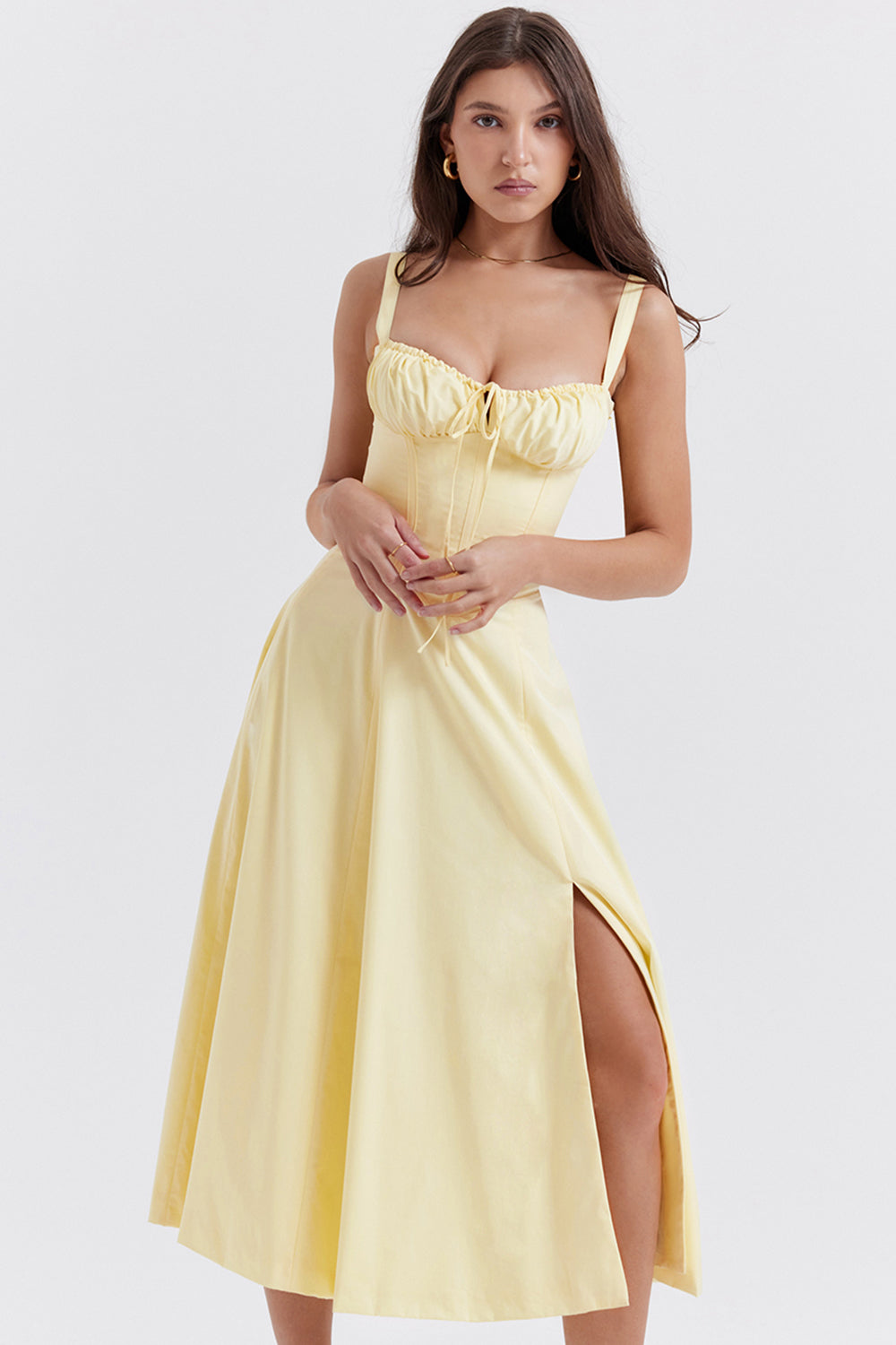 Women’s Floral Bustier Dress in Fitted Summer Style | Elegant Occasion Dress
